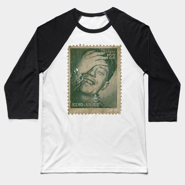 King Krule Baseball T-Shirt by Chillashop Artstudio